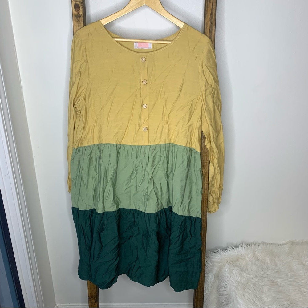 C+D+M Colorblock Dress